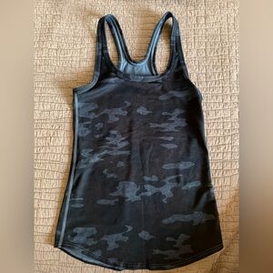 Lululemon Blue Camo Tank